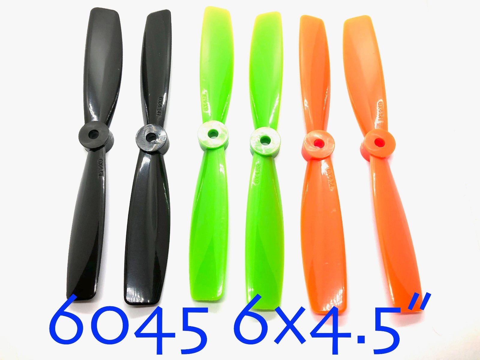 4 Pairs 6x4.5" 6045 Propeller ⌀5mm Hole For Quadcopter Multicopter  US SELL/SHIP