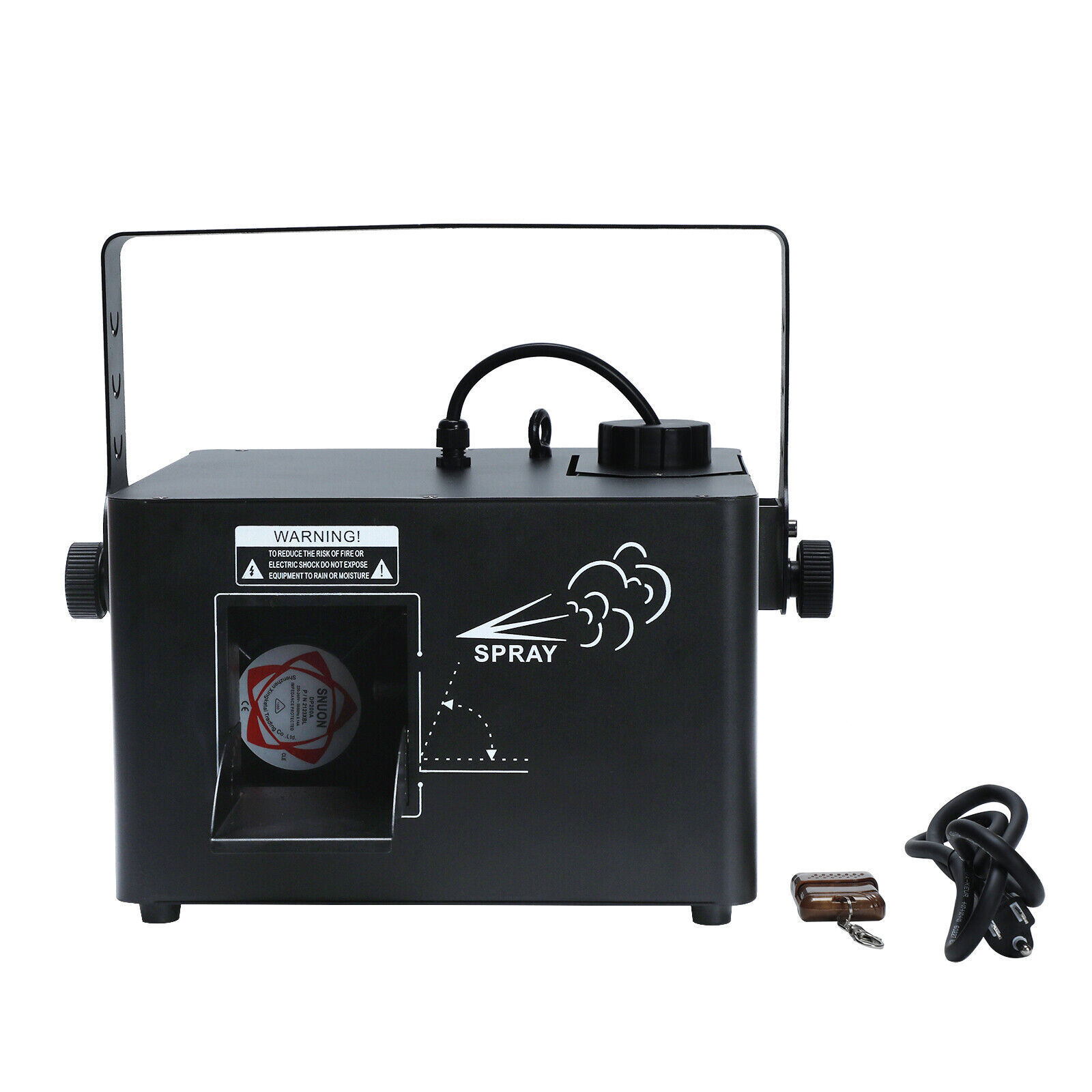 1500W DMX Low Profile Hazer Haze Smoke Fog Machine Theater DJ Stage Effect w/ RC