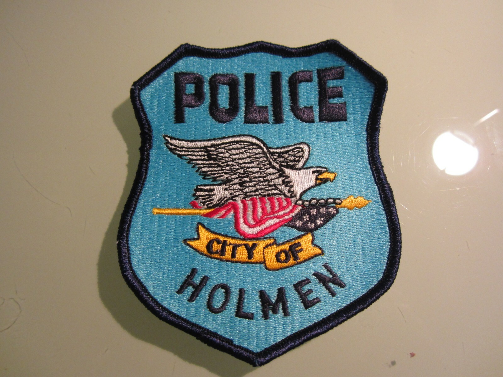 HOLMEN IL POLICE PATCH