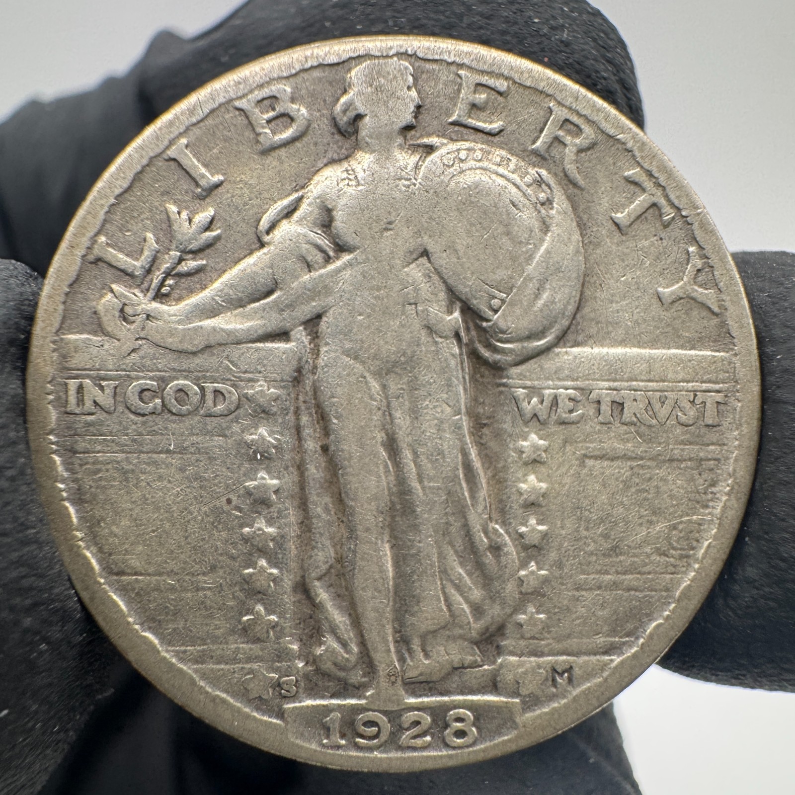 1928-S Standing Liberty Quarter Fine Q178