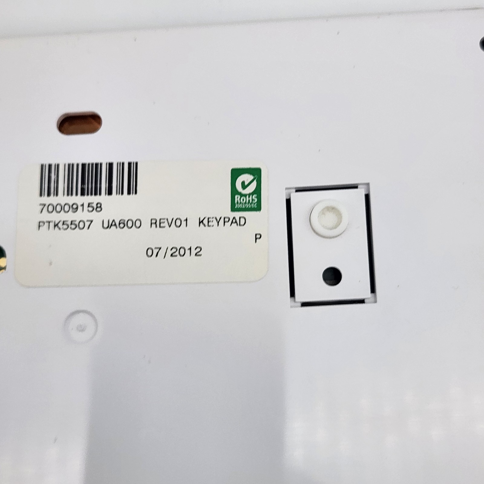DSC PowerSeries PTK5507 7" TouchScreen Security Interface
