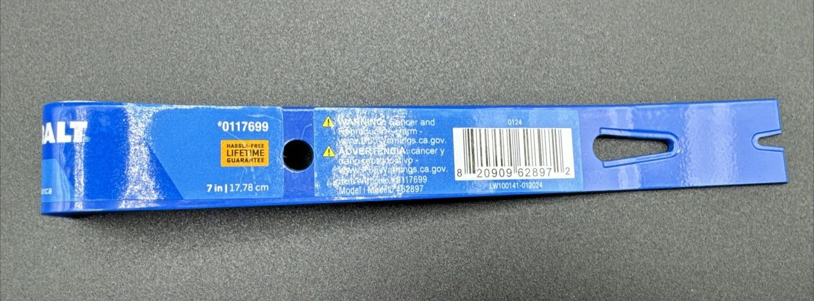 Kobalt 7" Pry Bar 117699