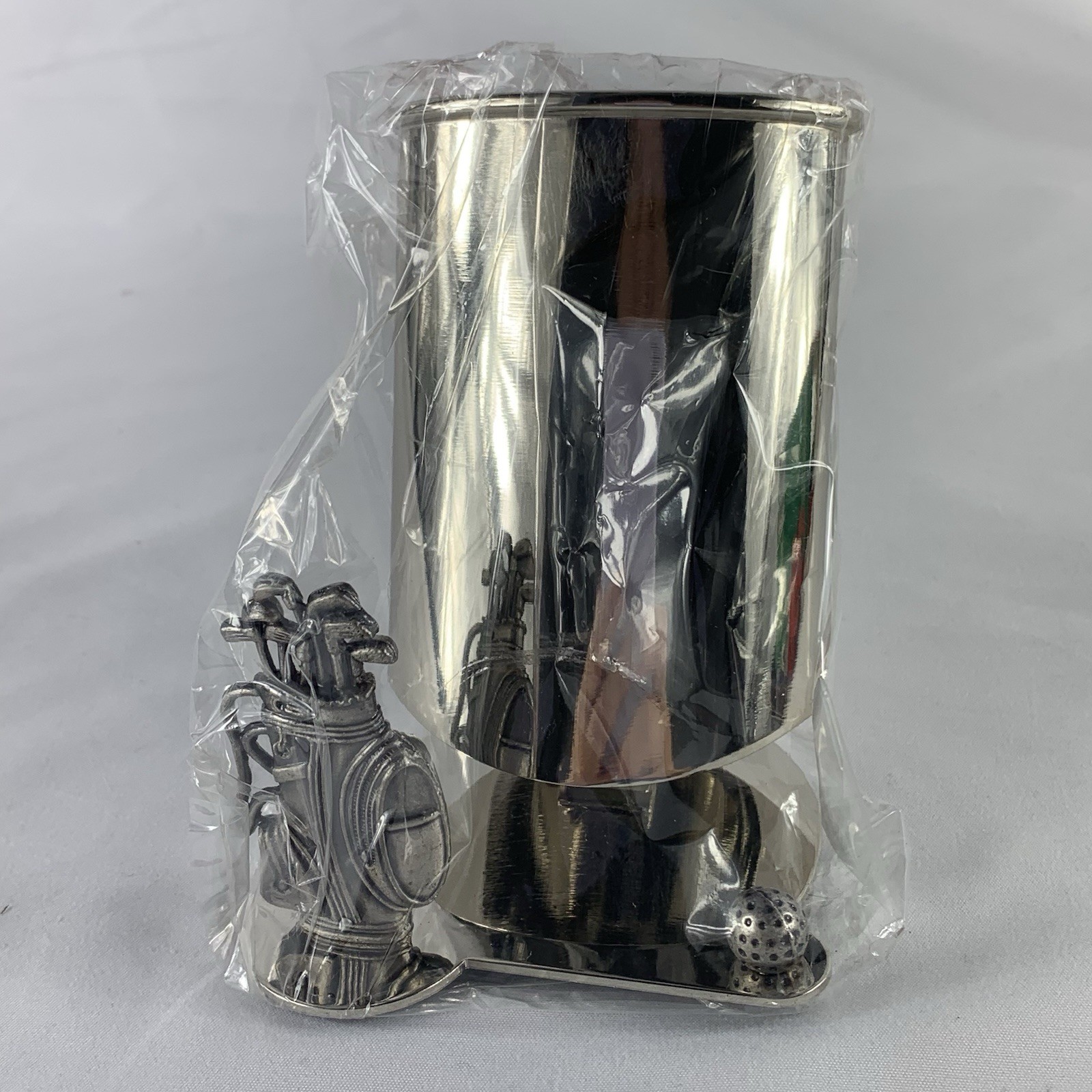 Golf Eyeglass Holder Silvertone Desktop Glasses Clover Stores