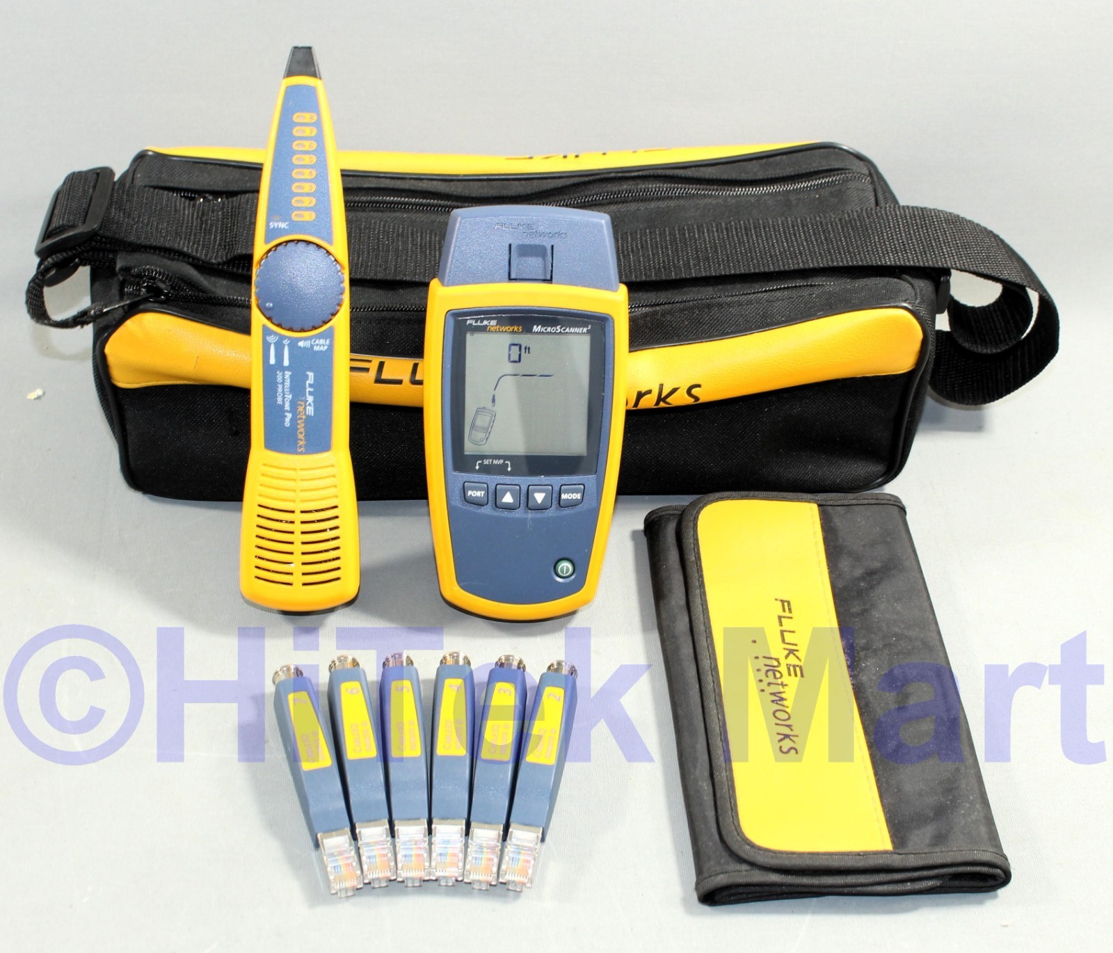 FLUKE NETWORKS MS2-KIT MICROSCANNER 2 & INTELLITONE PRO200 CABLE TEST KIT
