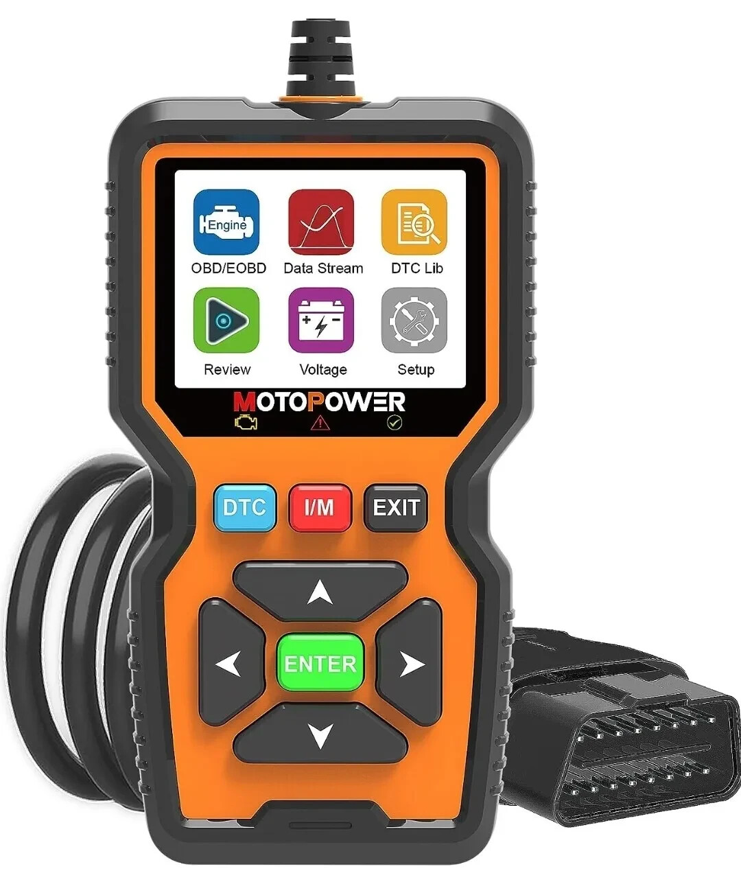 OBD2 Fault Code Reader Universal Car Diagnostic Tool Check Engine ODB Scanner