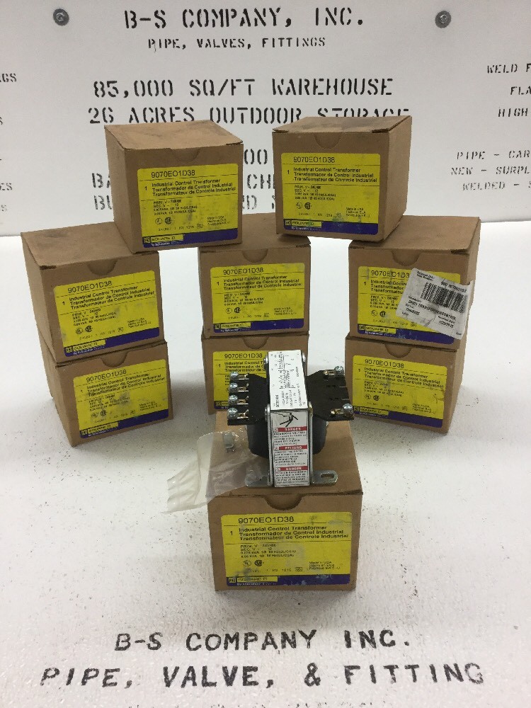 Square D 9070EO1D38 Industrial Control Transformer 240/480 NIB