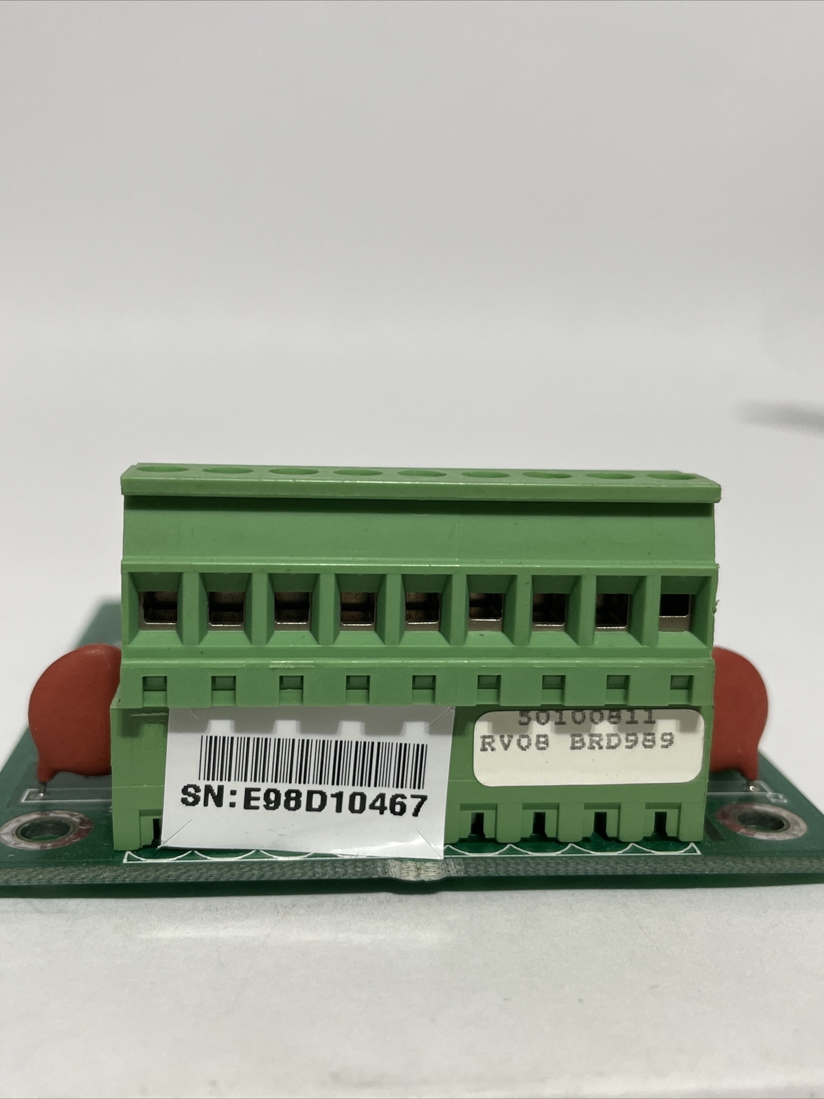 50100811 RV08 BRD989 PC Board Energy Subassembly Untested