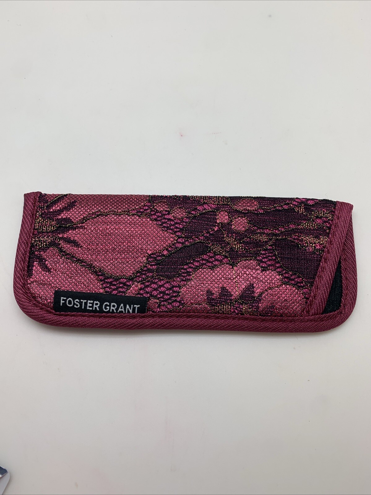 RT14 Foster Grant DANIELLA PINK Reading Glasses CASE ONLY Soft Sleeve Protective
