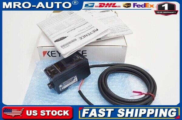 Keyence FD-XA1 Clamp-On Type Flow Sensor FD-X Series Controller Tested & Working