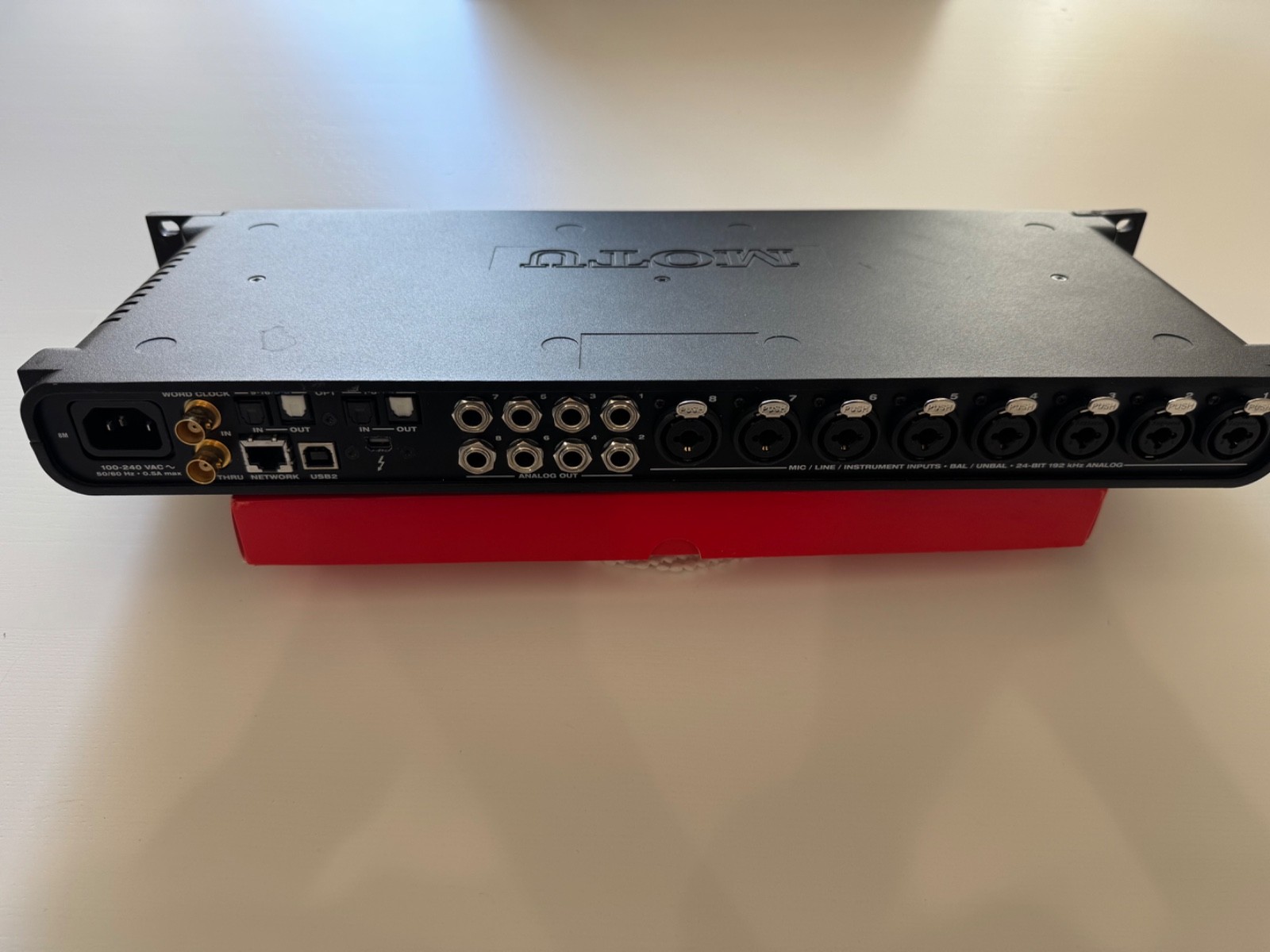 MOTU 8M 8ch Thunderbolt/USB audio interface