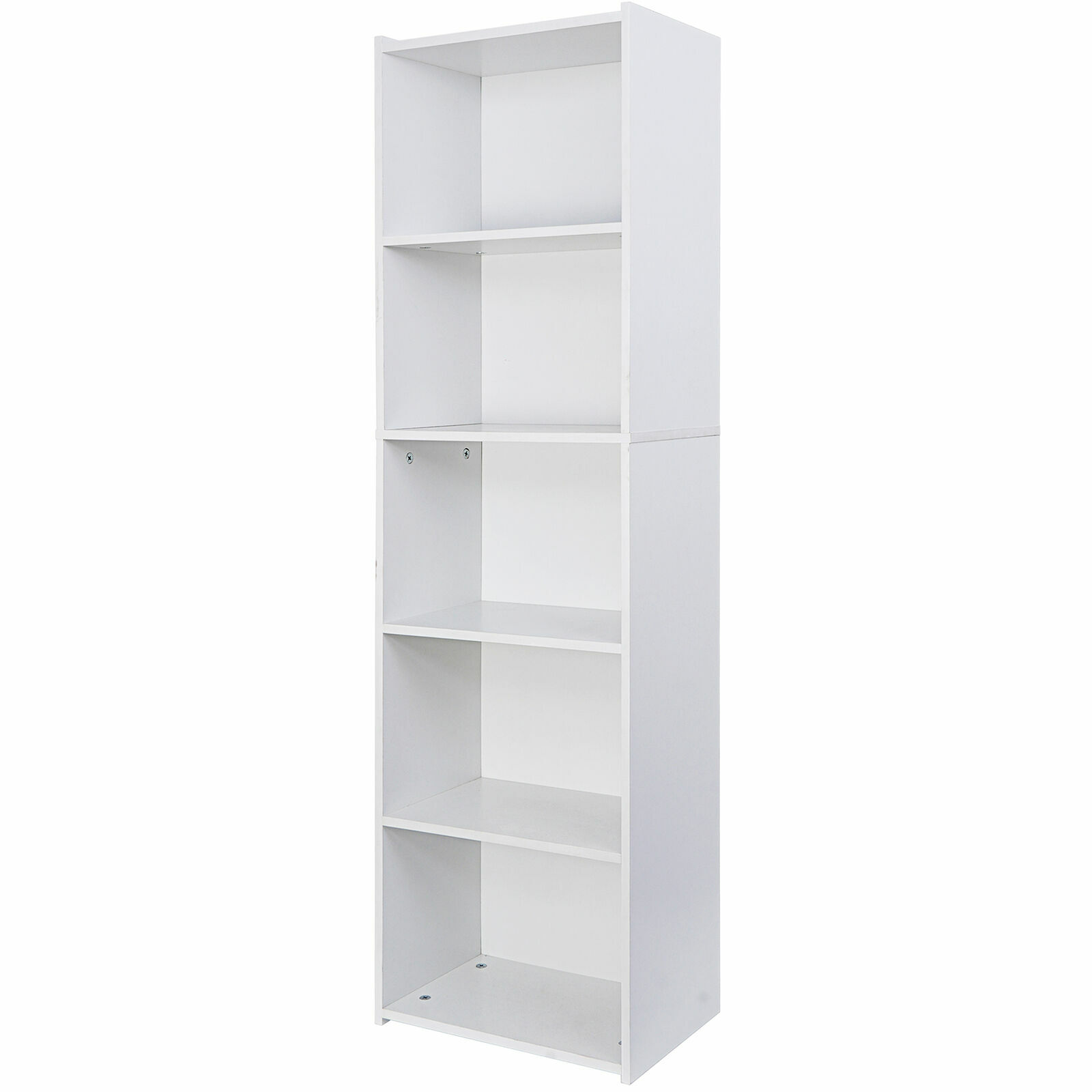 5 Tier Bookcase Bookshelf Storage Wall Shelf Organizer Unit Display Stand