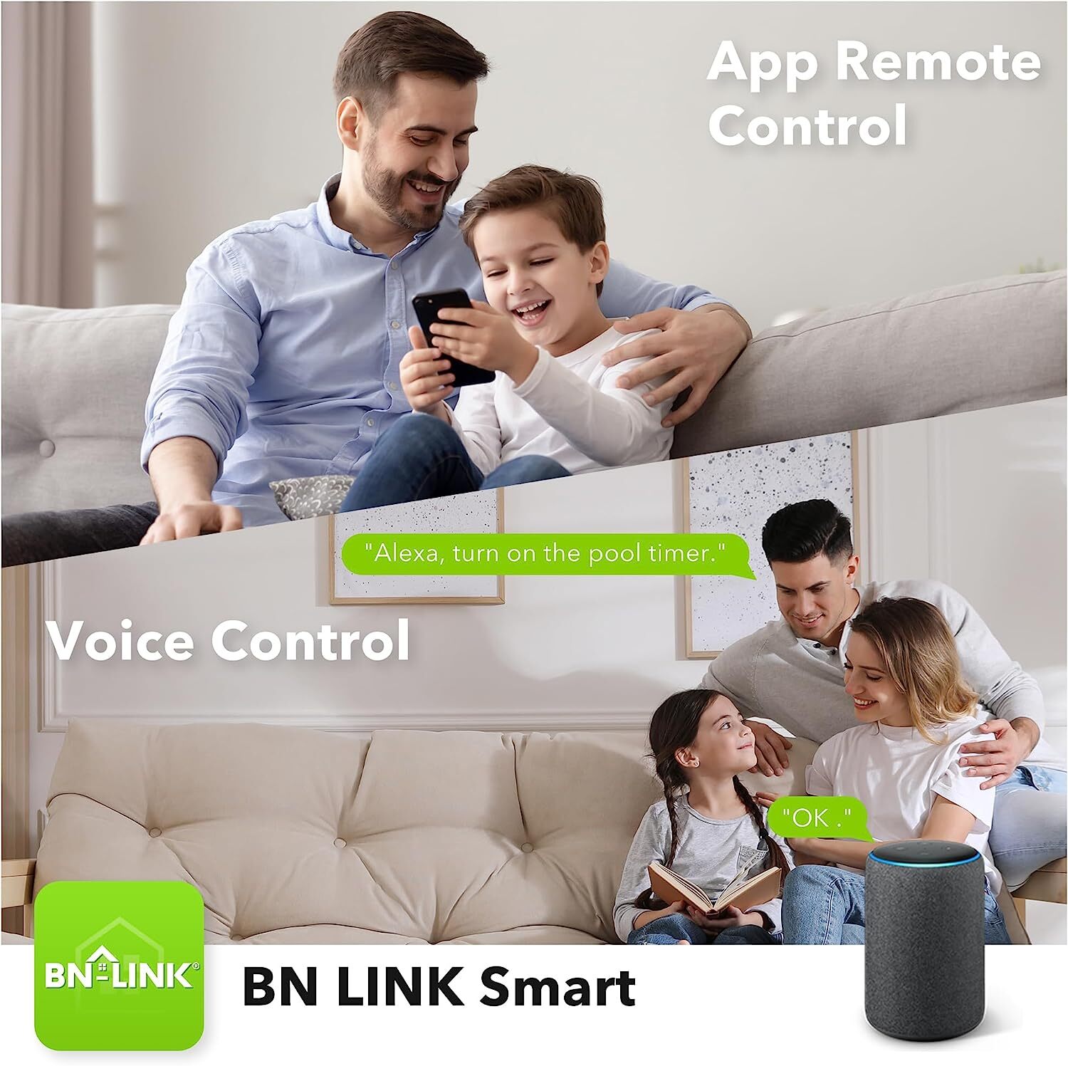 BN-LINK Smart WiFi Pool Pump Timer Outdoor Heavy Duty 24Hr Programmable For Pool
