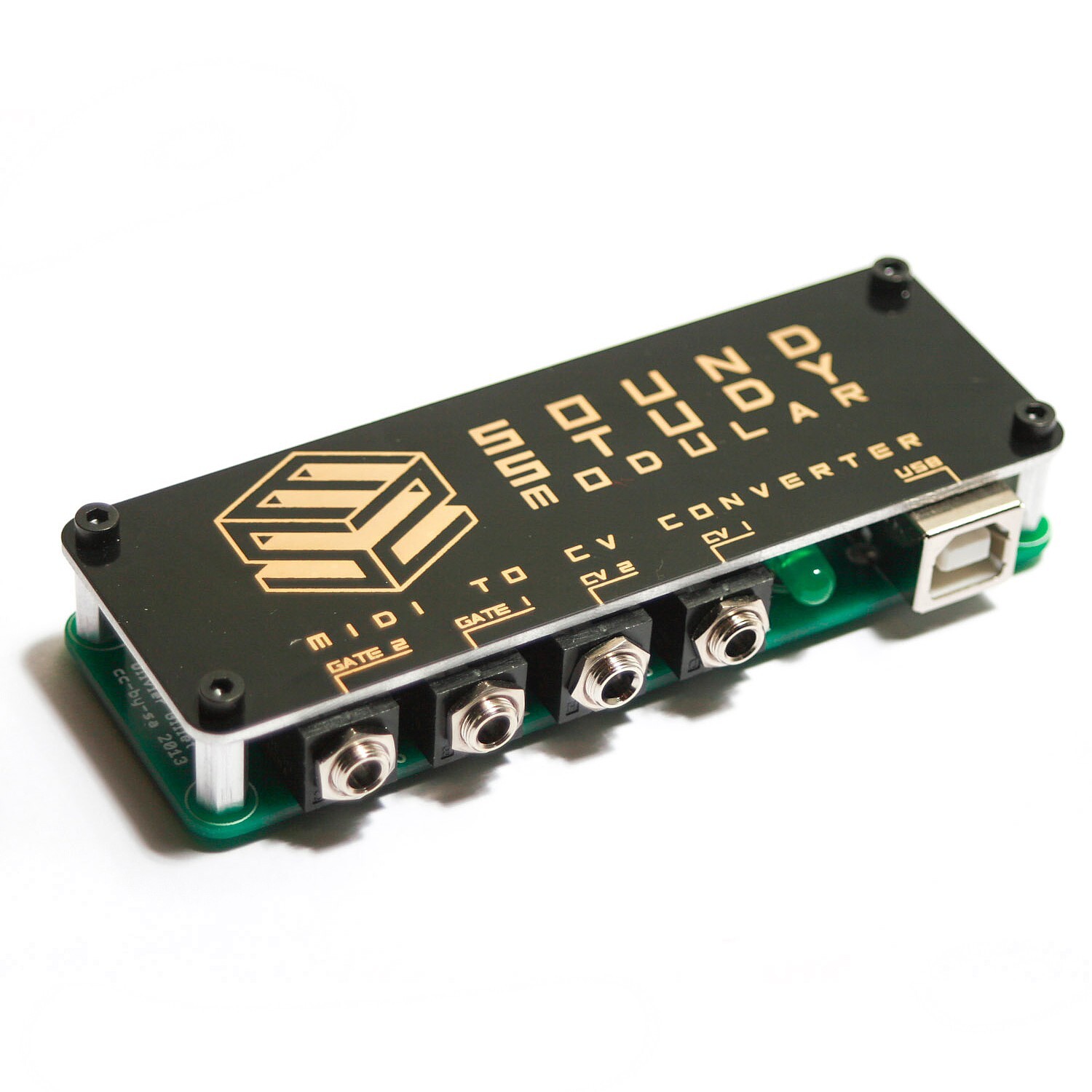 Sound Study MIDI 2 CV Console DIY Kit - Desktop USB MIDI Converter Kit