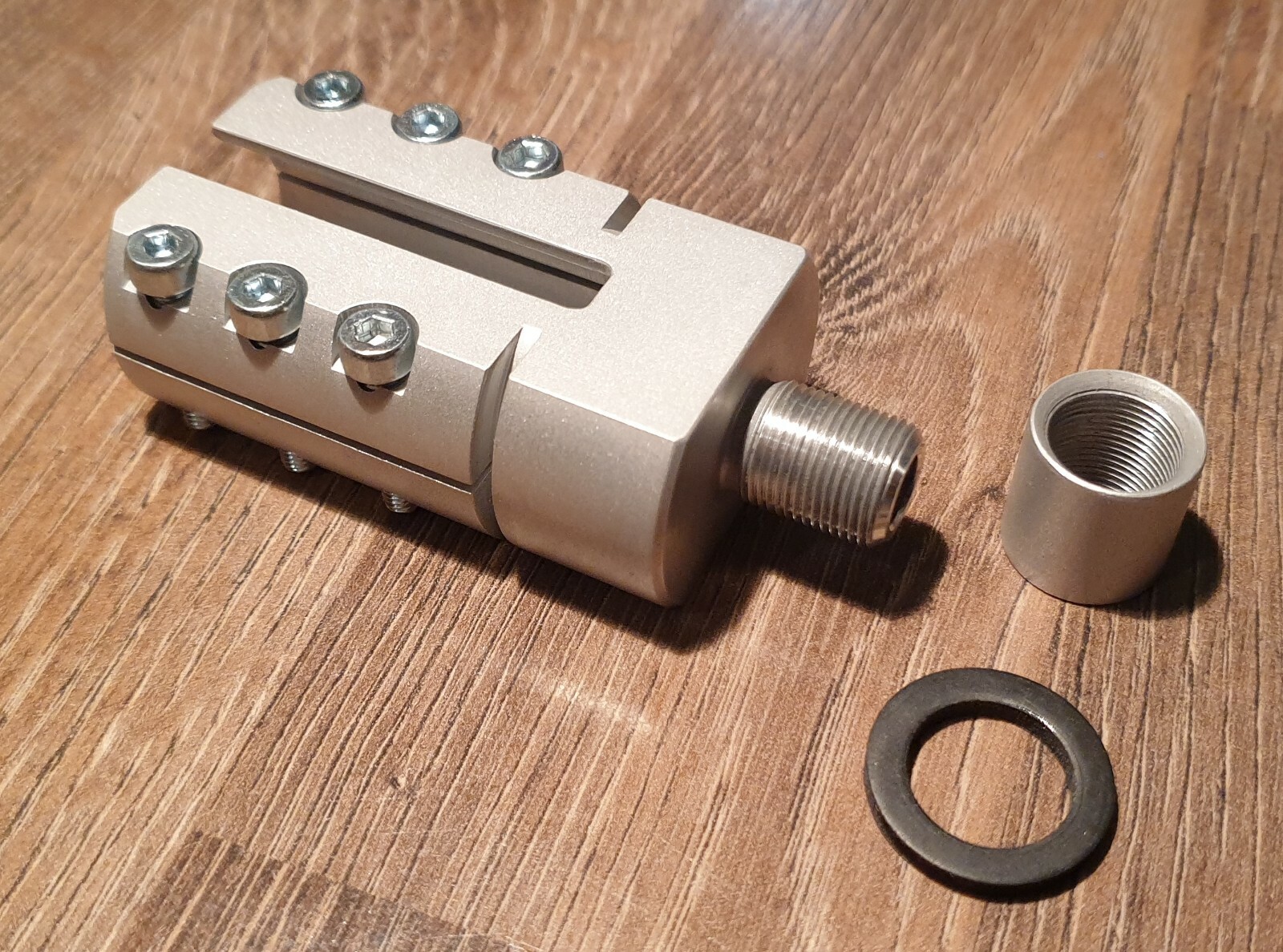 force fitting moderator Adapter Ruger Mk. II/III/IV 2/3/4