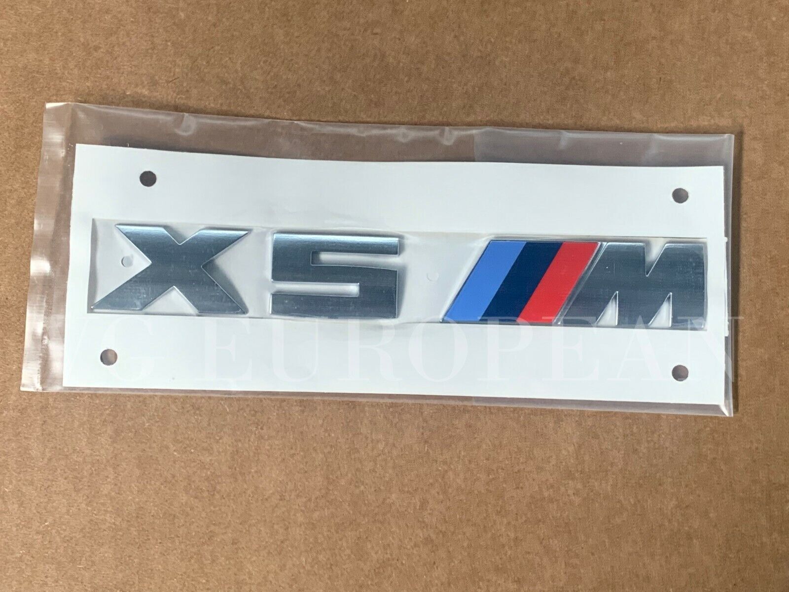 BMW F85 X5 M Genuine Rear Trunk Emblem "X5 M" Lettering Decal Badge NEW Logo