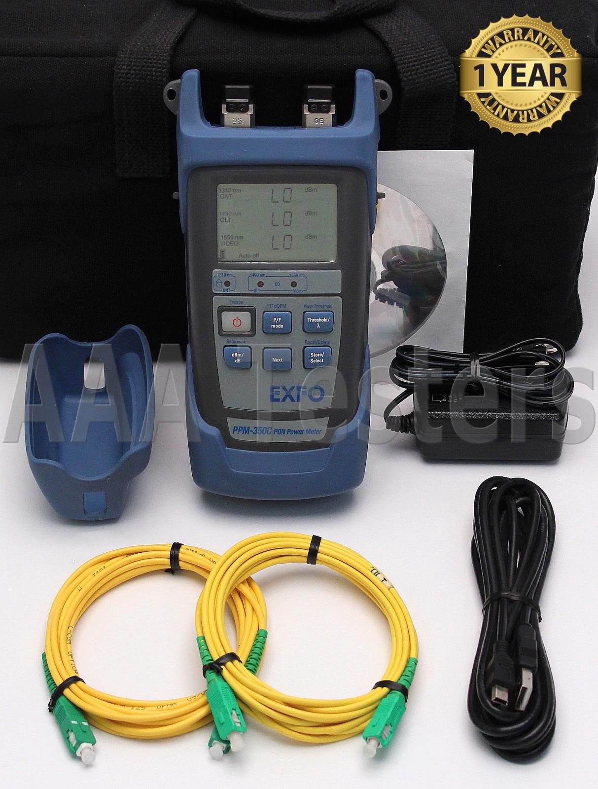 EXFO PPM-350C SM Fiber PON Power Meter FTTx PPM-352C-EA PPM 350C PPM-352C