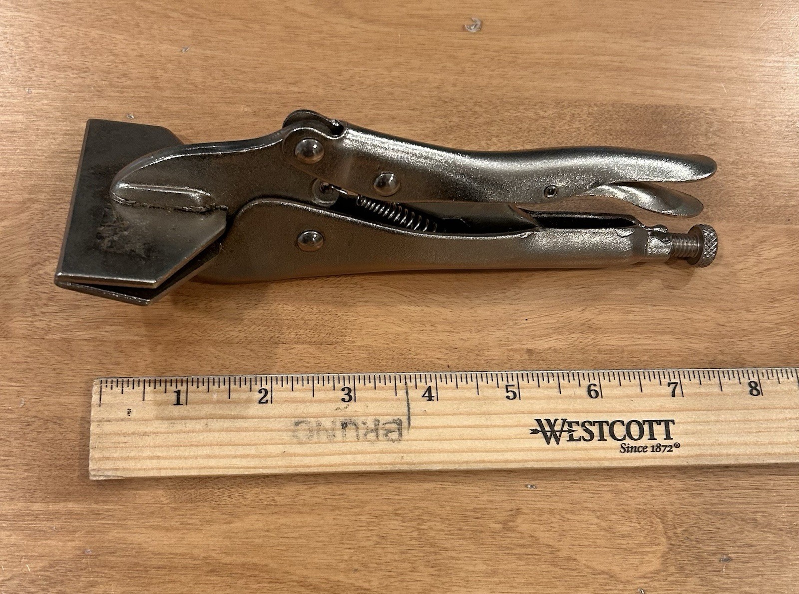 Sheet Metal Clamp Locking Pliers Mechanic Welding Hand Tool