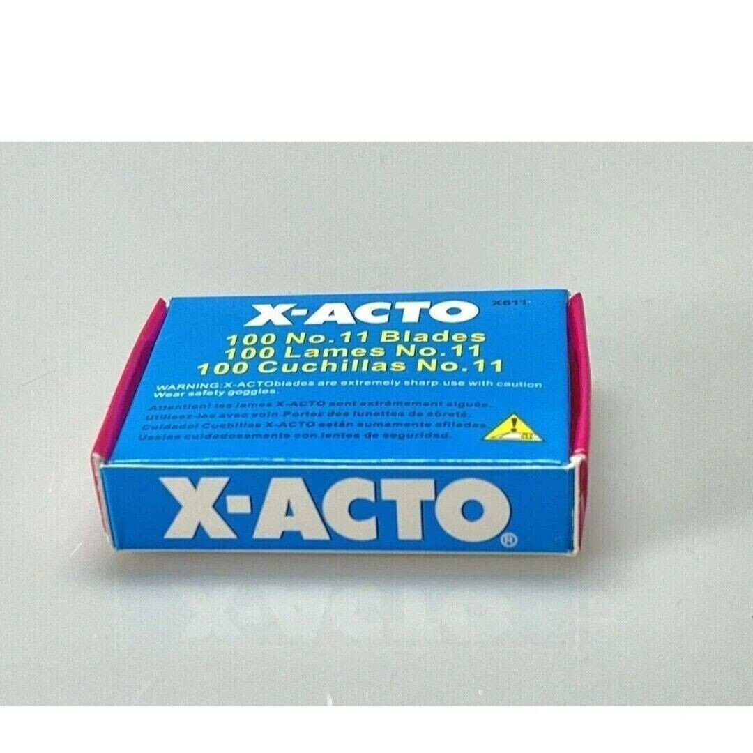 X-ACTO X611 100-Pc. No.11 Bulk Pack Blades for X-Acto Extremely  Sharp