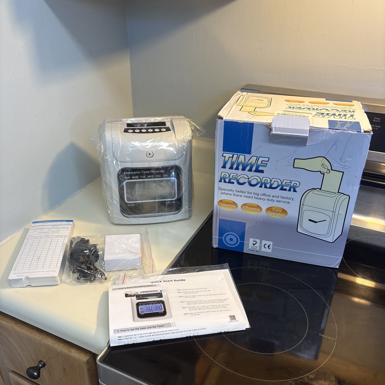 Electronic Time Recorder Time Clock NEW