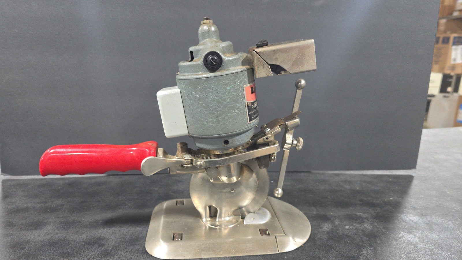 Maimin Rotoshere 4 Rotary Fabric Cloth Cutter 230V Industrial Tool Untested