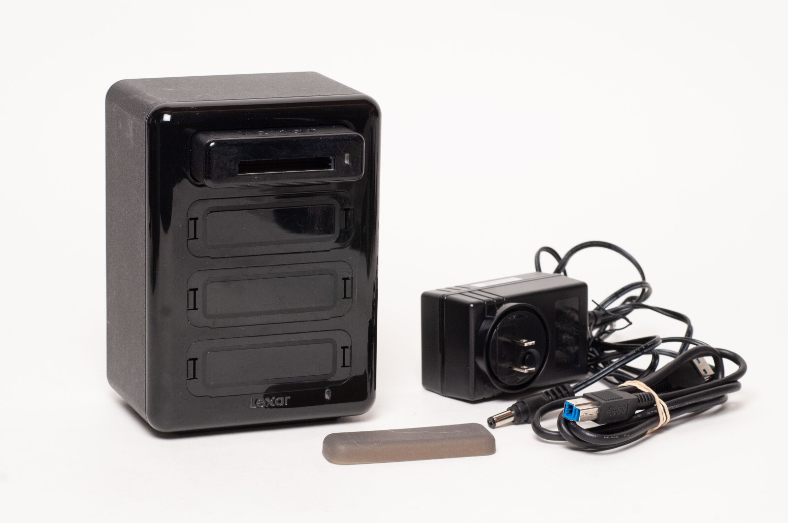 Exc Lexar Prof Workflow HR1 Hub USB 3.0 with CFR1 compact flash reader tested