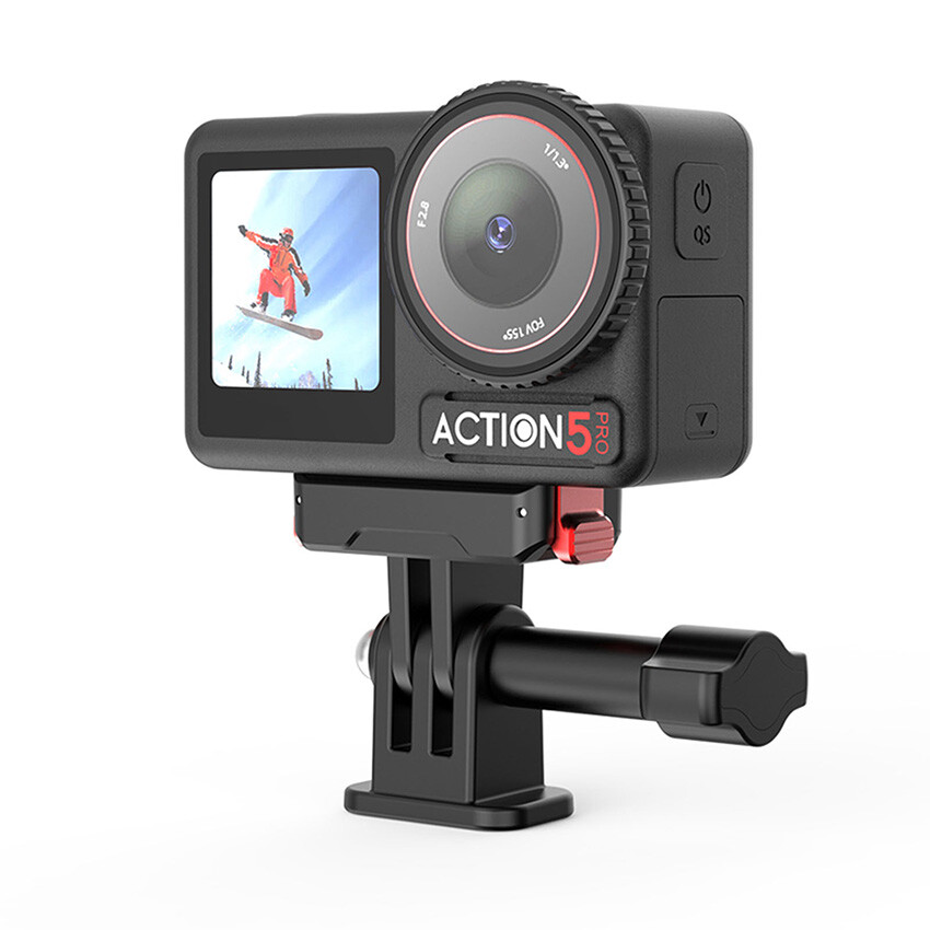 For DJI OSMO ACTION 4/3/5 PRO Magnetic Quick Release Base Quarter Adapter