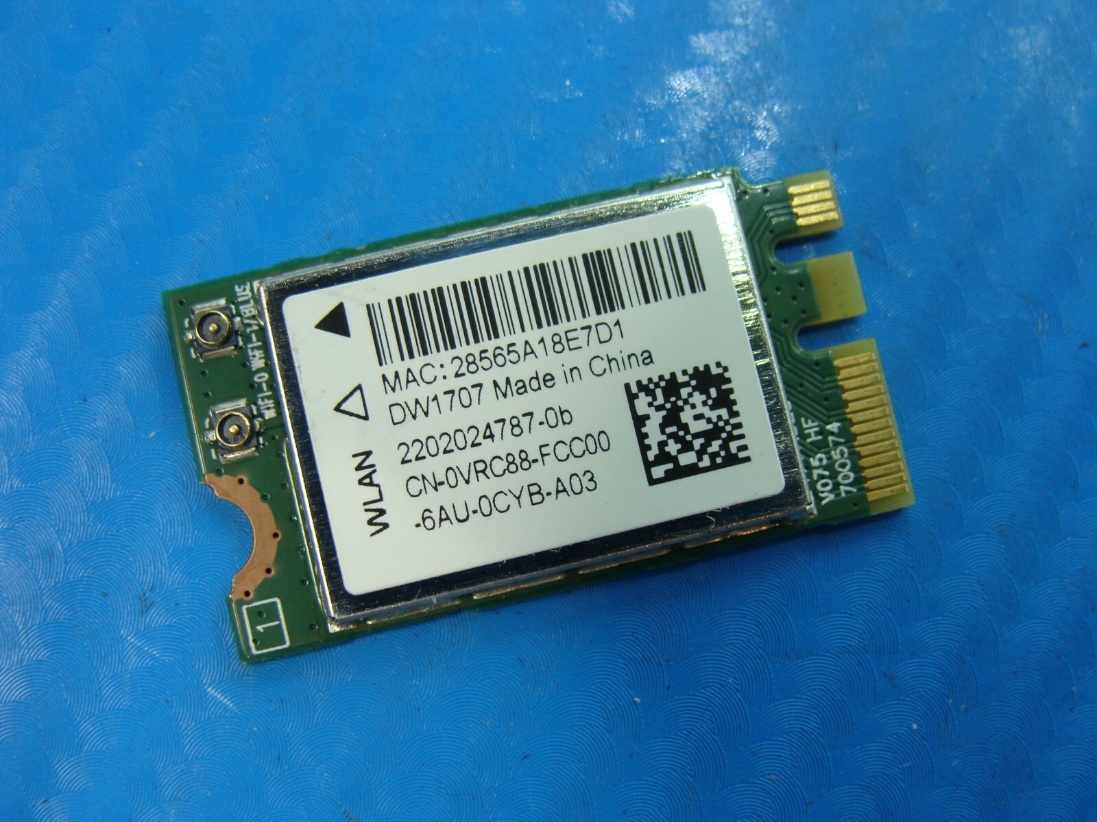 Dell Inspiron 15.6” 15 5566 Genuine Laptop Wireless WiFi Card QCNFA335 VRC88