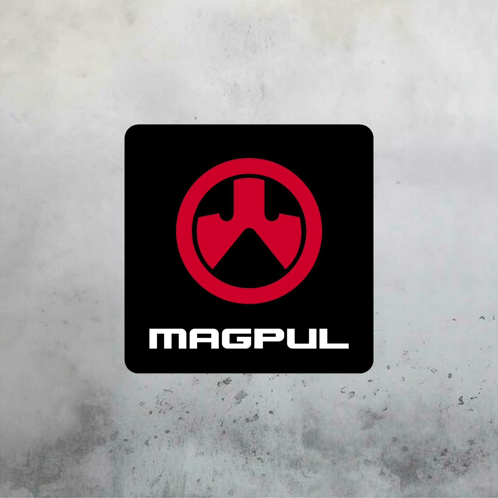 MAGPUL Aluminum Sign 18in x 18in - Mancave Gun Room Wall Art