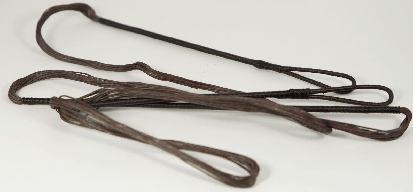 45" 8125G Dark Brown Recurve Bowstring by 60X Custom Strings Bow Traditional