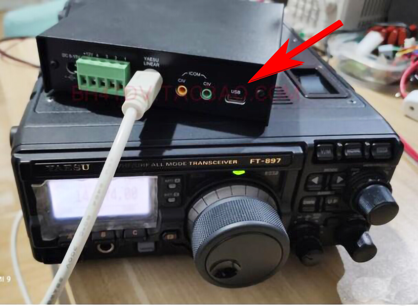 1X4 Antenna Controller Switcher Support YAESU ICOM Support Network Control