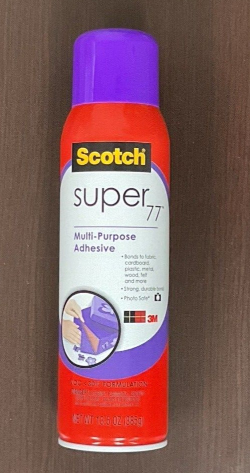 3M-Scotch SUPER 77 Multi-purpose Adhesive Spray, Strong & Durable bond, USA