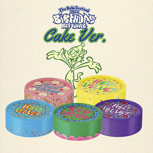 RED VELVET The ReVe Festival 2022 Birthday Cake Ver. LIMITED EDITION CD SEALED