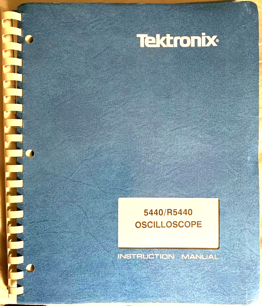 TEKTRONIX 5440/R5440 OSCILLOSCOPE INSTRUCTION MANUAL  *FREE SHIPPING FROM USA*