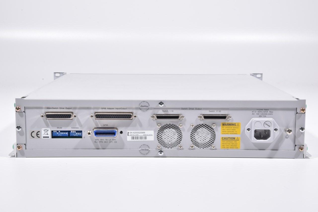 ANRITSU ME7416B RF Switch Driver Unit SN6200520988