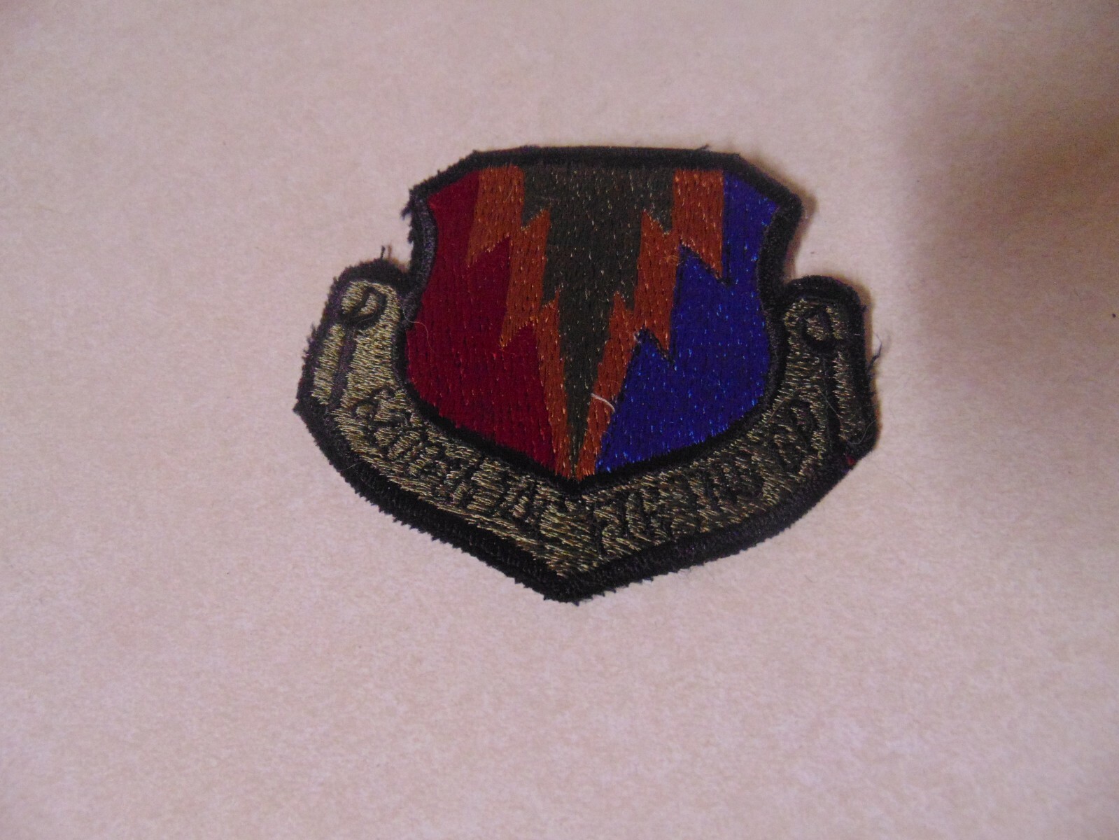 MILITARY PATCH SEW ON OLDER POCKET US AIR FORCE 6200TH TACTICAL FIGHTER GROUP
