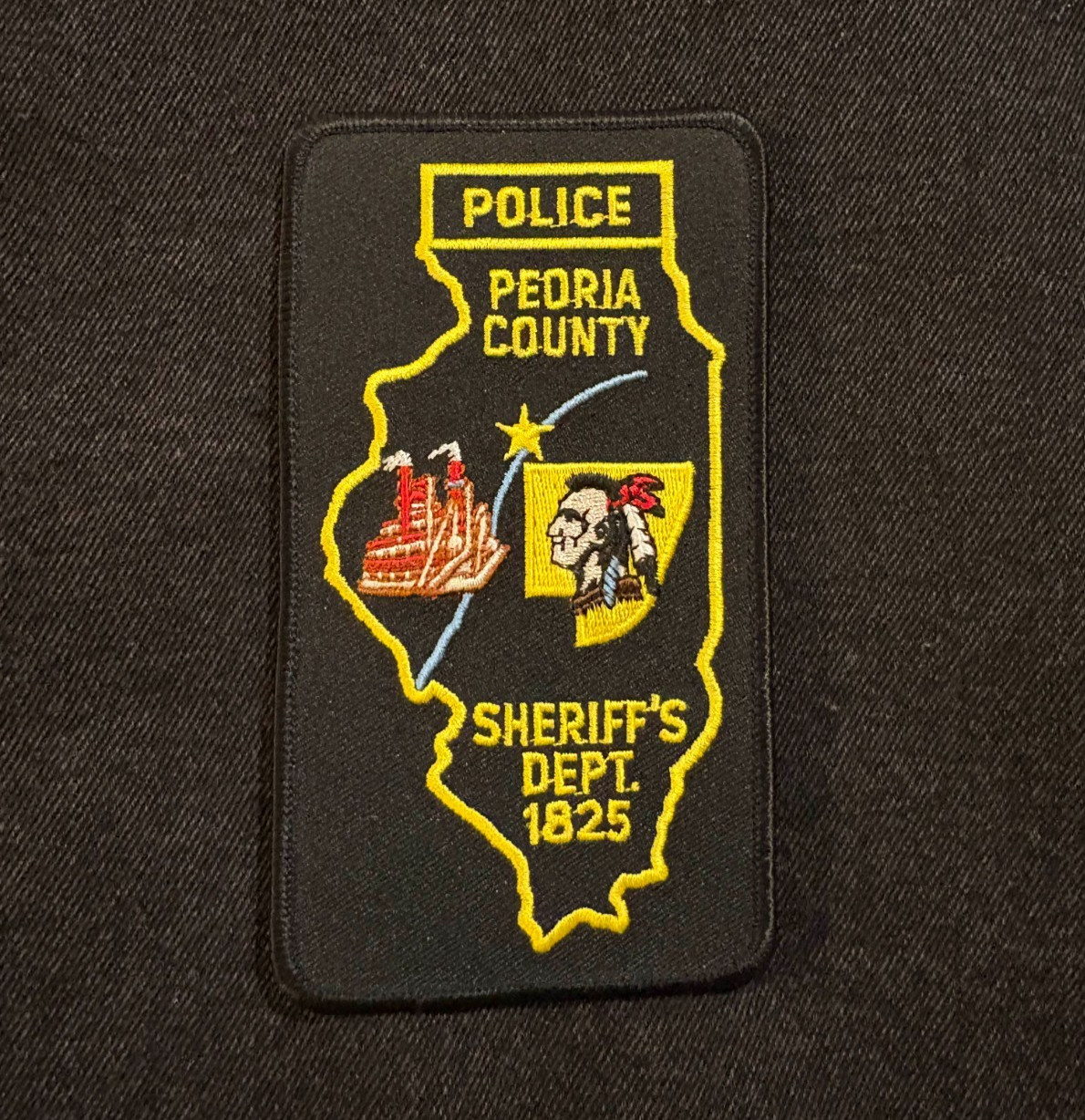 Peoria County Sheriff Illinois Police Patch