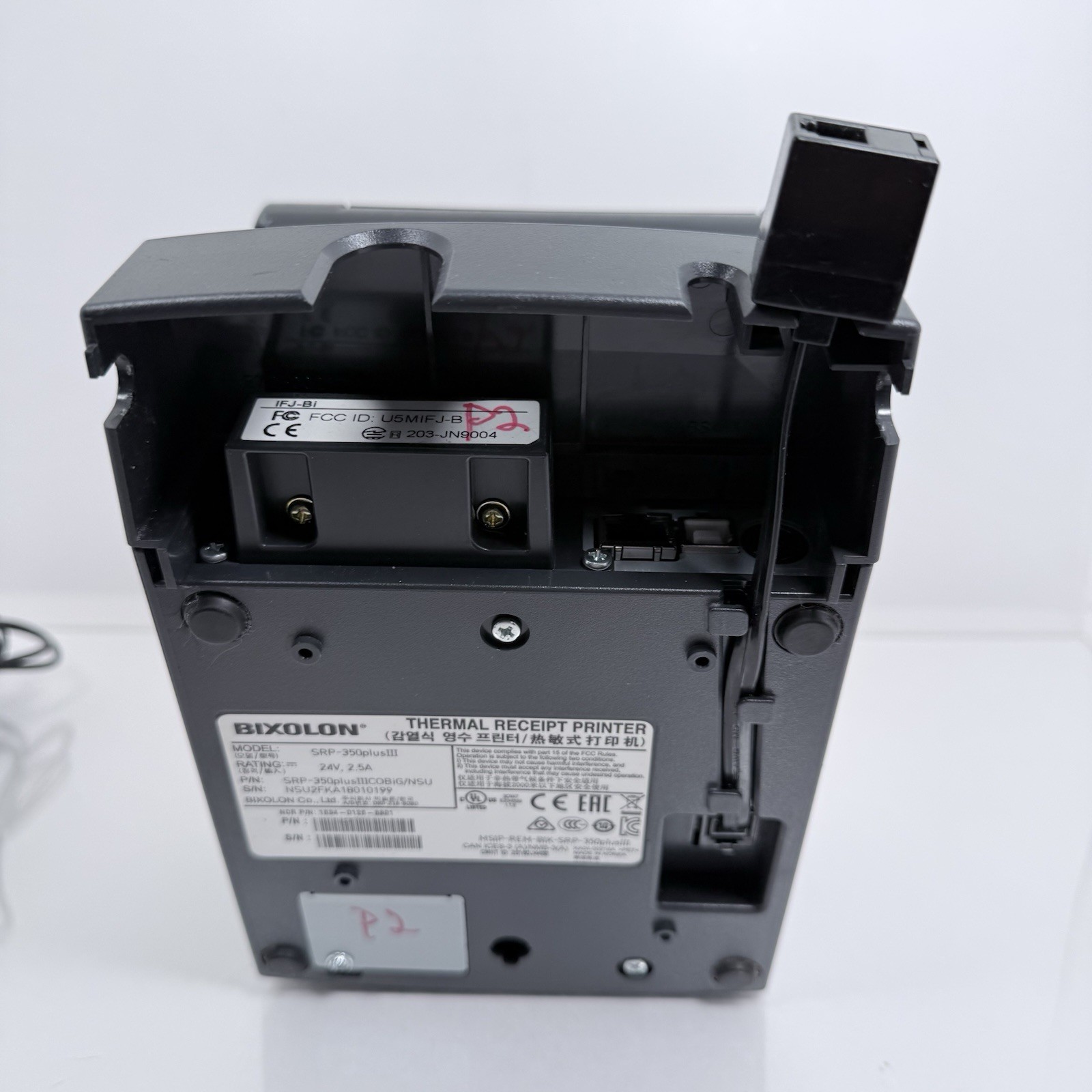 BIXOLON SRP-350plusIII POS Thermal Receipt Printer Ethernet USB w/ AC Adapter