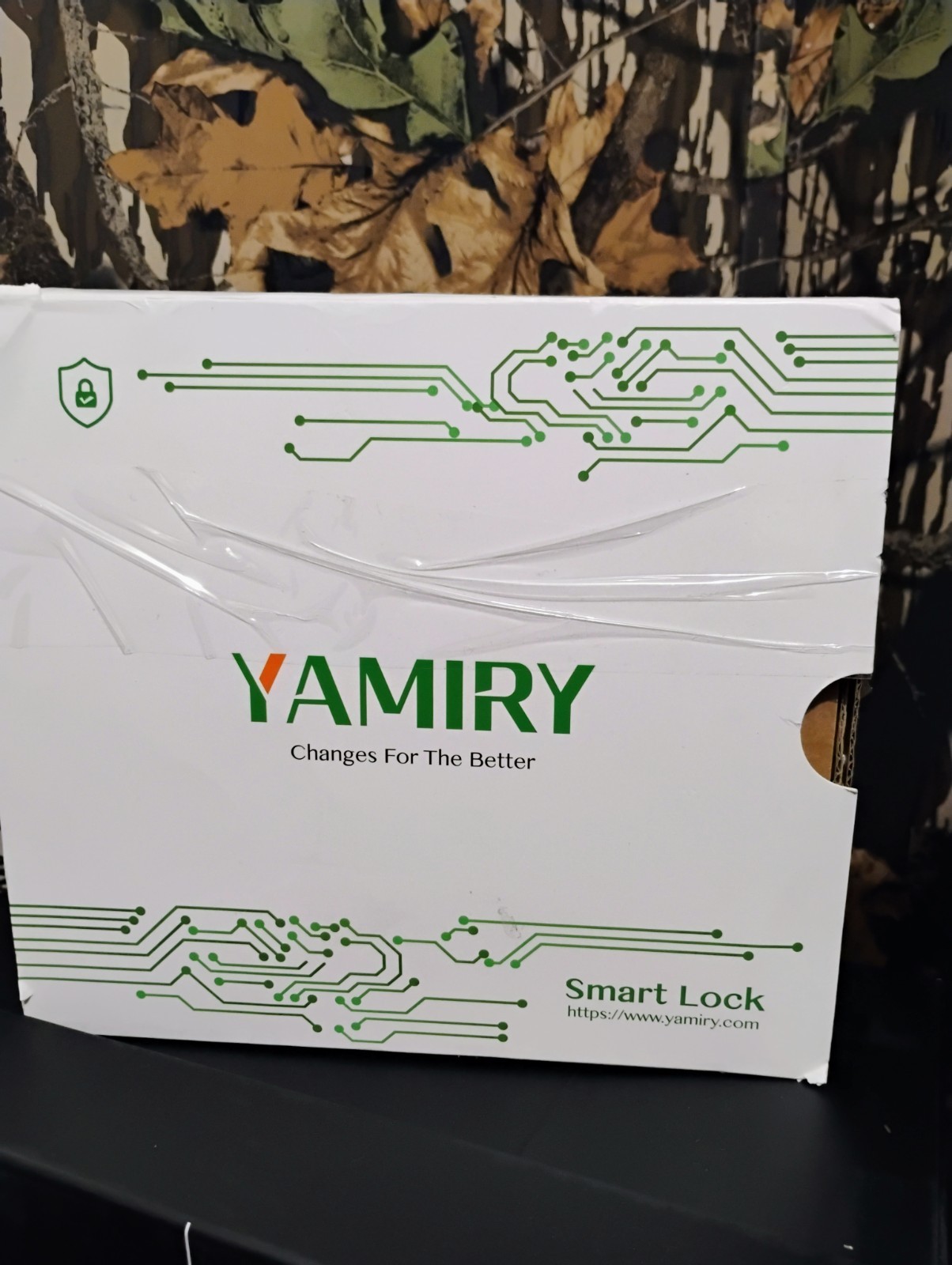 YAMIRY YR01 Combination Keypad Smart Lever Door Lock, Black Finish, Smart Lock