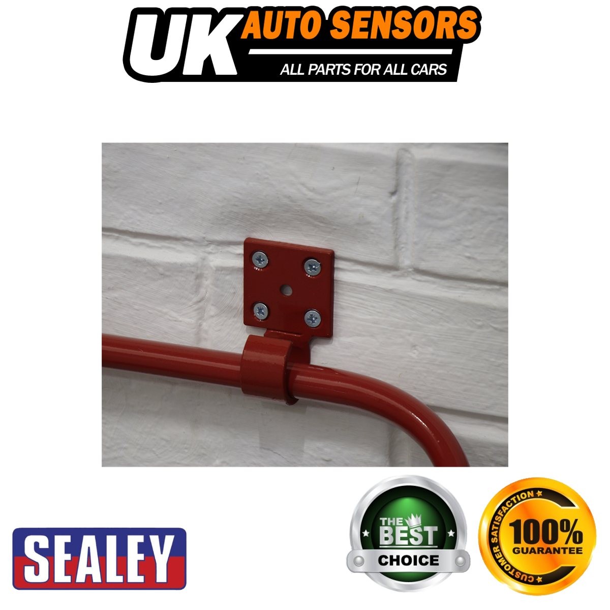 Sealey Wall Brackets for CC01 Cable Carrier Stand CC01WB
