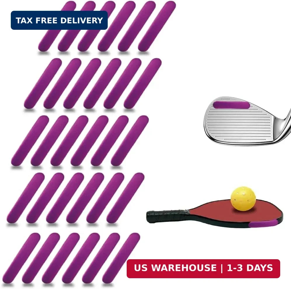 Golf Lead Tape Pickleball Lead Tape Adhesive Lead Sheet 30pcs 2.0×0.4in 3g,Golf