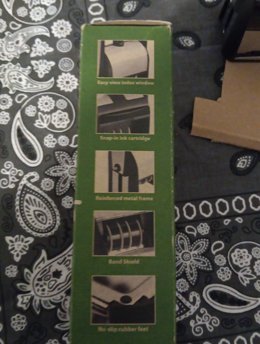 2000 Plus #2300 Green Line Self-Inking Stamp