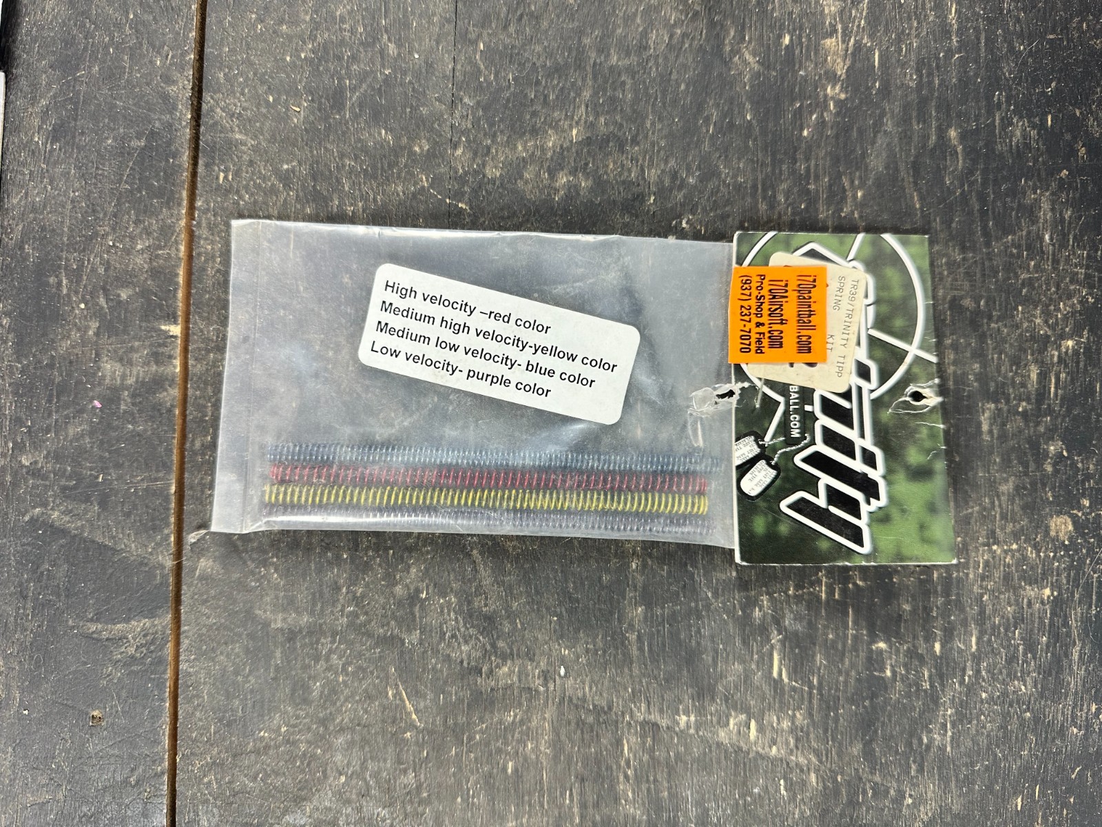 Trinity 4 Piece Tippman Drive Spring Set