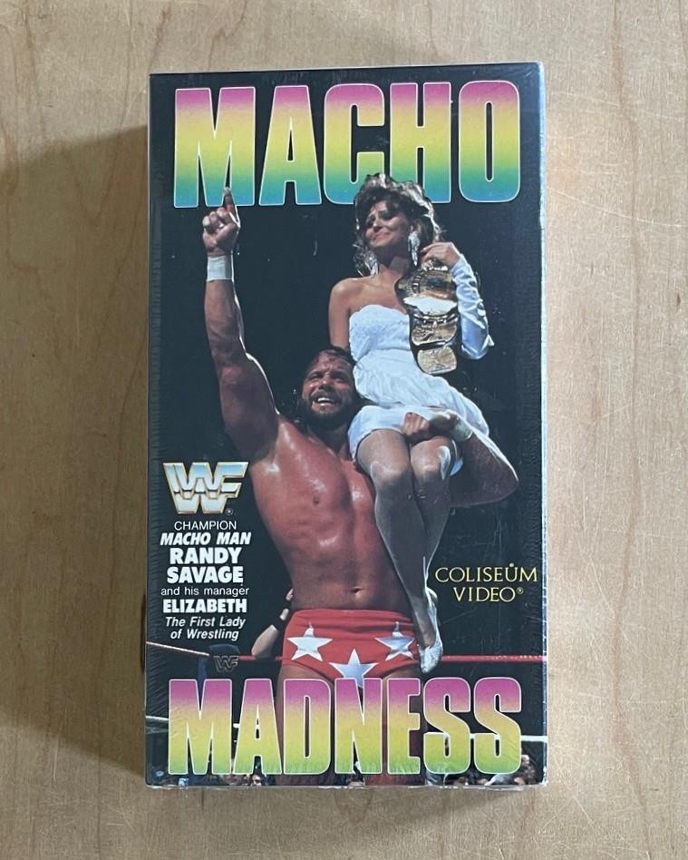 WWF MACHO MADNESS 1988 Factory Sealed Betamax Coliseum Video NOS Wrestling WWE