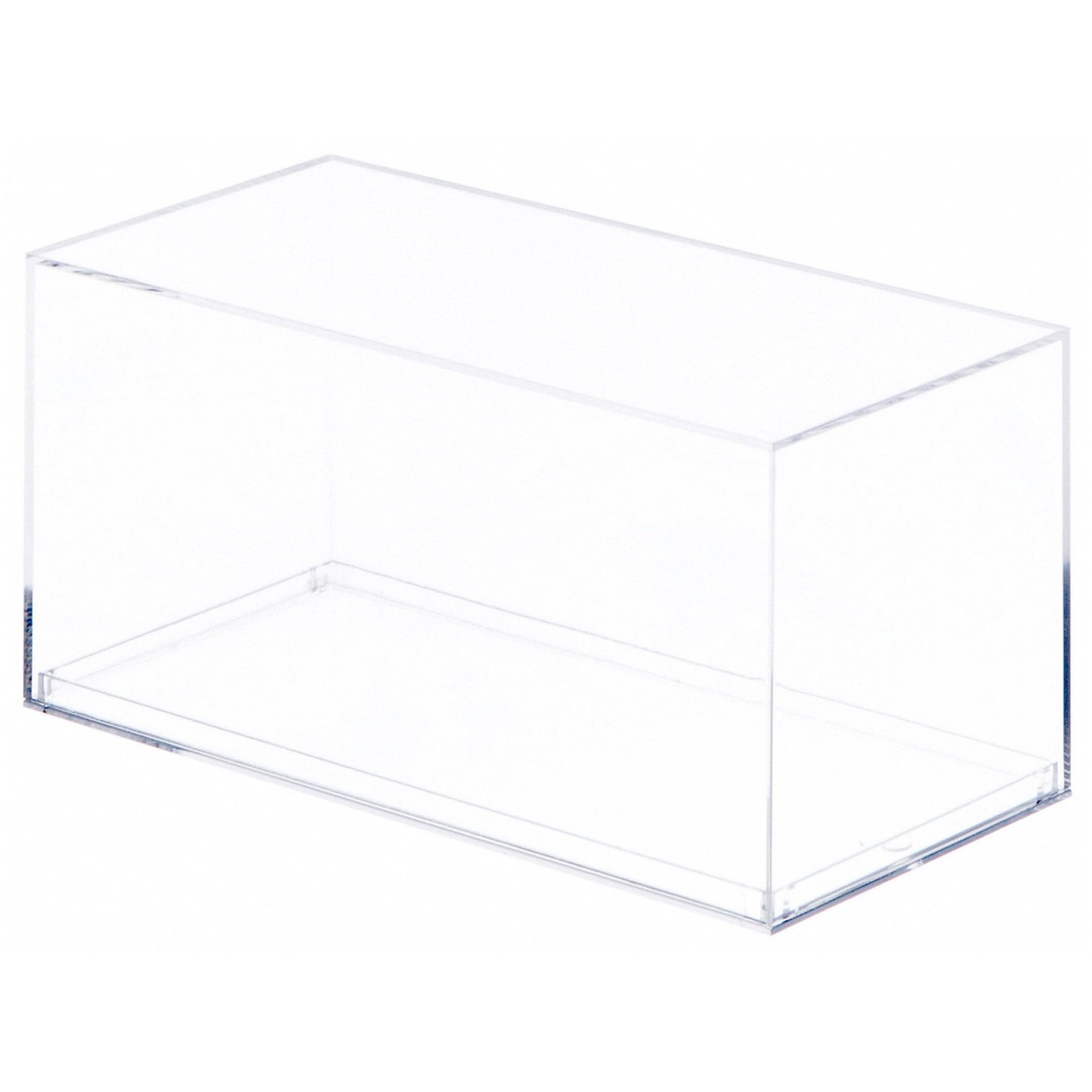 Pioneer Plastics 083C Clear Plastic Display Case for 1:32 Scale Cars, 8" W x ...