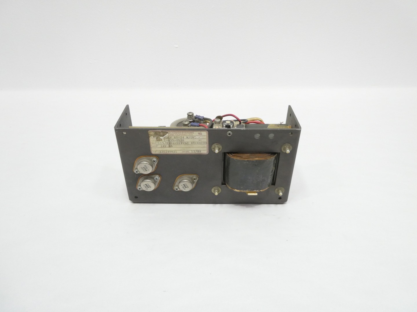 Elpac SOLV 60-24 Power Supply 115/230v-ac 4a Amp 24v-dc