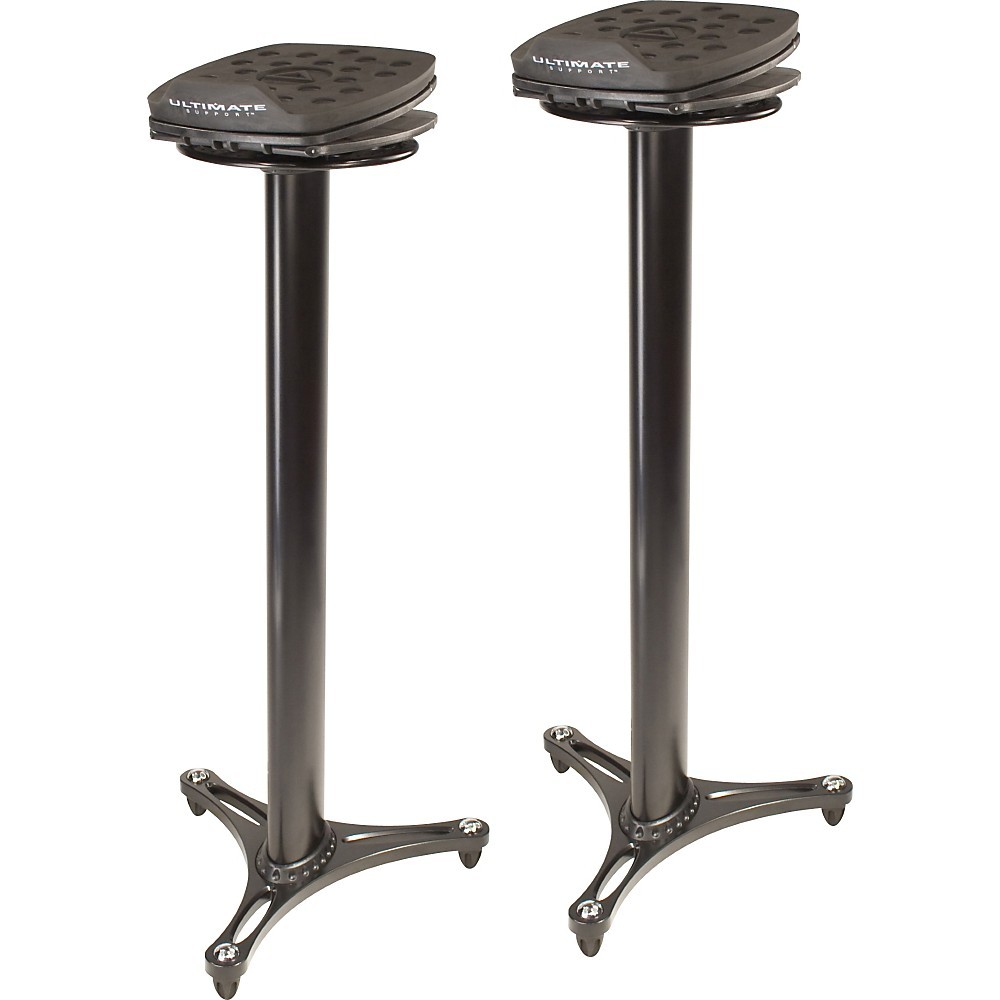 Ultimate Support MS100 Studio Monitor Stand Pair Black LN