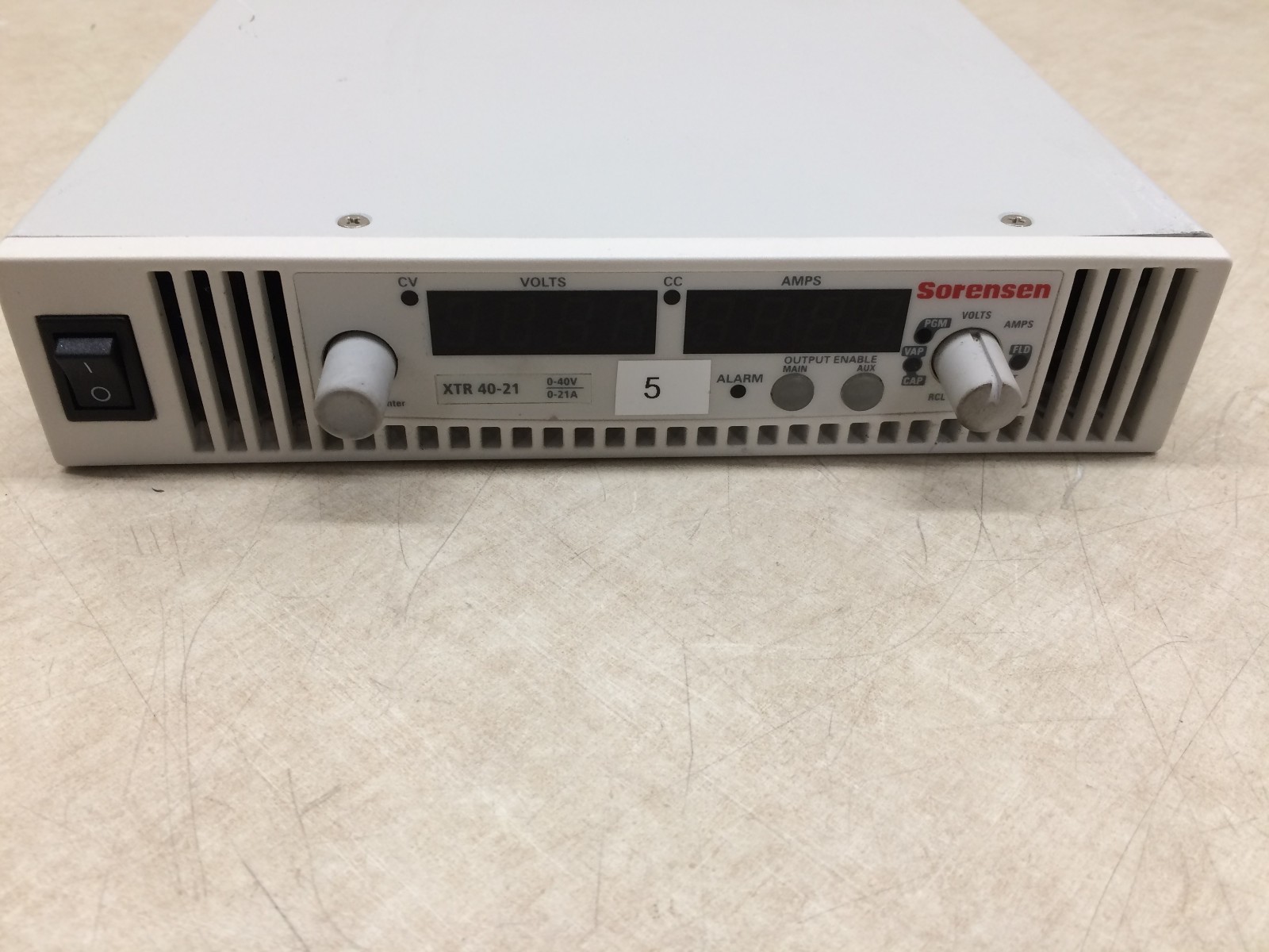 Sorensen XTR 40-21 40v 21A Variable Programmable DC Power Supply 840w