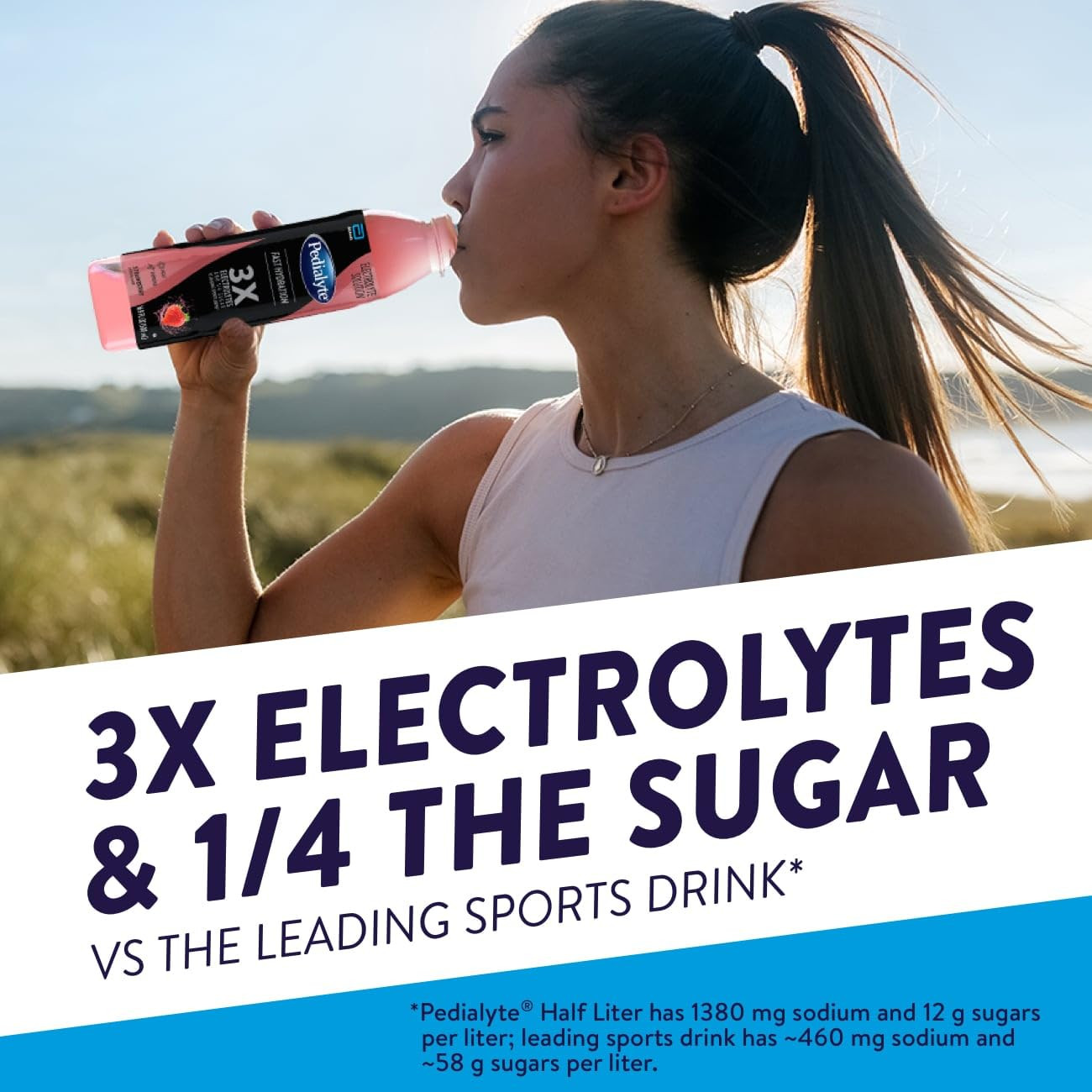 Electrolyte Solution, Strawberry, 16.9 Fl Oz (Pack of 5)