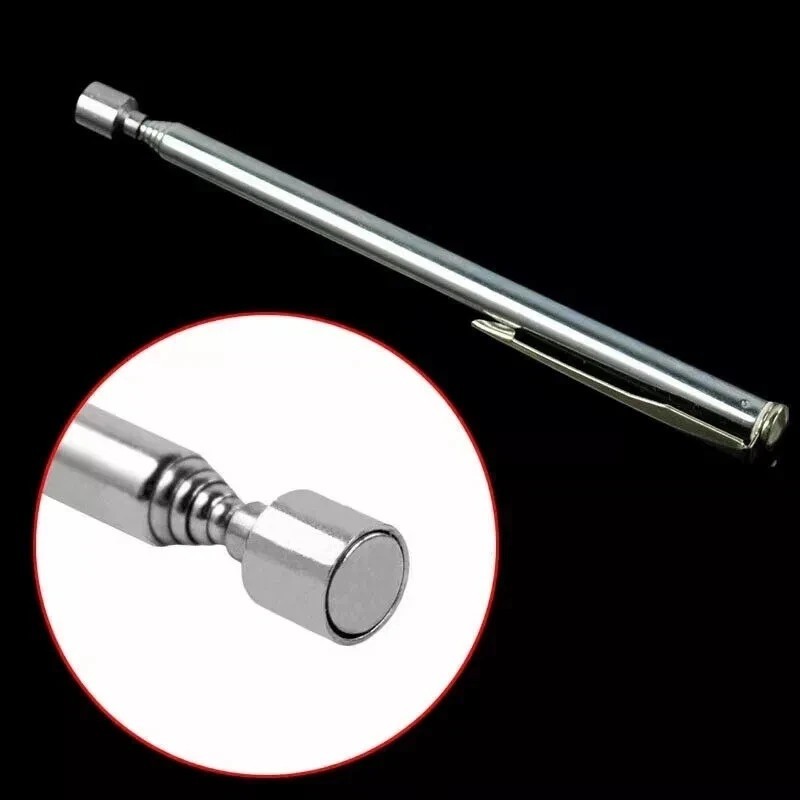 Portable Telescopic Magnetic Pick Up Rod Tool Stick Extending Magnet 25.6" 1.5L*