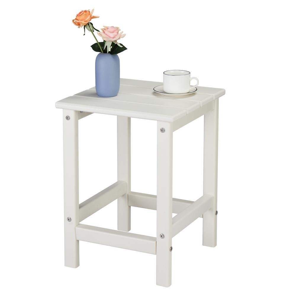 36*36*47cm Outdoor Patio Deck HDPE Side Corner Table for Adirondack Chair